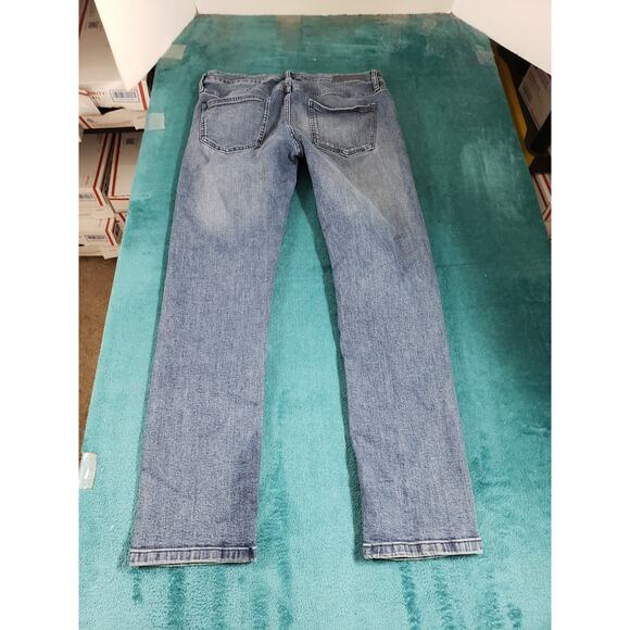 Calvin Klein Jeans Size 6 Womens Blue Pants Stretch Mid Rise Slim Boyfriend - Picture 11 of 13